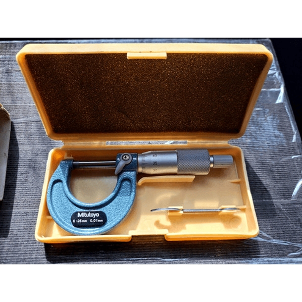 Micrometro Ext. 0-25 Mm. (103-137) Mitutoyo 3