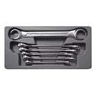 Juego Llave Niplera Milimetrica 8-19mm 6pz 5066 Force Niples Plateado 1