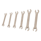 Juego Llave Niplera Milimetrica 8-19mm 6pz 5066 Force Niples Plateado 2