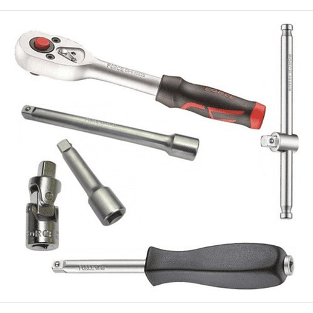 Juego De Dados 1/4''  19 Piezas 4-14mm (2203-5) Force Cromad 3