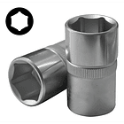 Juego Dados Hex. []1/4`` Mm./pulg. 31 Piezas (2312-5), Force 2