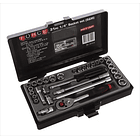 Juego Dados Hex. []1/4`` Mm./pulg. 31 Piezas (2312-5), Force 3