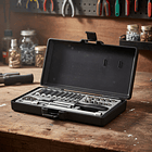 Juego Dados Largo []1/4` 24 Pz, M/m, Hexagonal (2253), Force 3