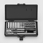 Juego Dados Largo []1/4` 24 Pz, M/m, Hexagonal (2253), Force 4