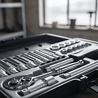 Juego Dados Largo []1/4` 24 Pz, M/m, Hexagonal (2253), Force 8