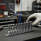 Juego De Dados Hex. Largos 1/4. 4 - 14 Mm 11 Pzas Force21115 6