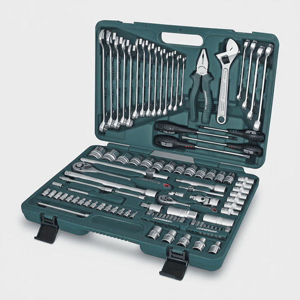 Juego Dados Combinados 1/4 - 1/2 De 101 Pzas Jonnesway 7