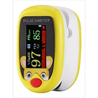 Oxímetro De Dedo Oximeter Recargable Usb C Para Niños Y Adultos Led Amarillo 2
