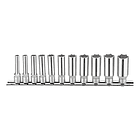 Jgo. Dados 1/4`` 5/32``-9/16`` Largos Hex.(21110d-5) Force 1