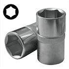 Juego De Dados 1/4 De 46 Pzas. Milimétrico. Force 2461-5 Gris 2