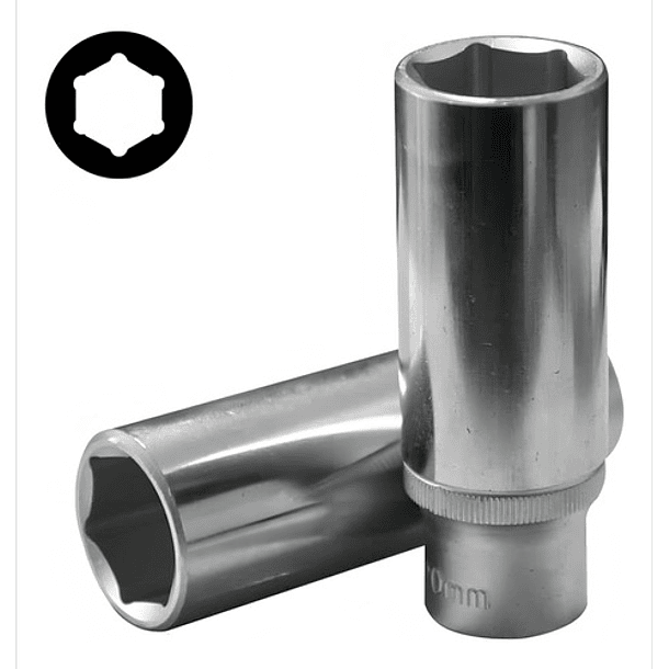 Juego De Dados 1/4 De 46 Pzas. Milimétrico. Force 2461-5 Gris 3