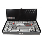 Juego De Dados Hexagonales 3/8 Mm Y Pulg. Force 3351-5 2