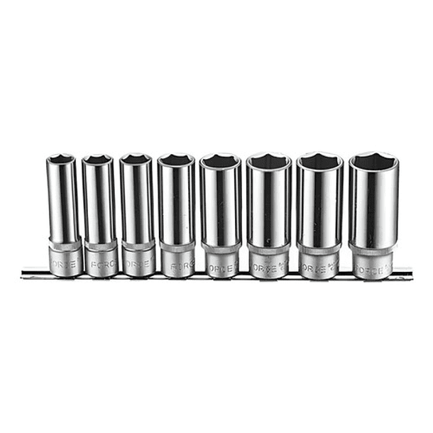 Juego De Dados 3/8`` De 8-19 Mm Largos Hex. (3082), Force 2