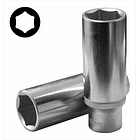 Juego De Dados 3/8`` De 8-19 Mm Largos Hex. (3082), Force 3