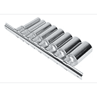 Juego De Dados 3/8`` De 8-19 Mm Largos Hex. (3082), Force 4