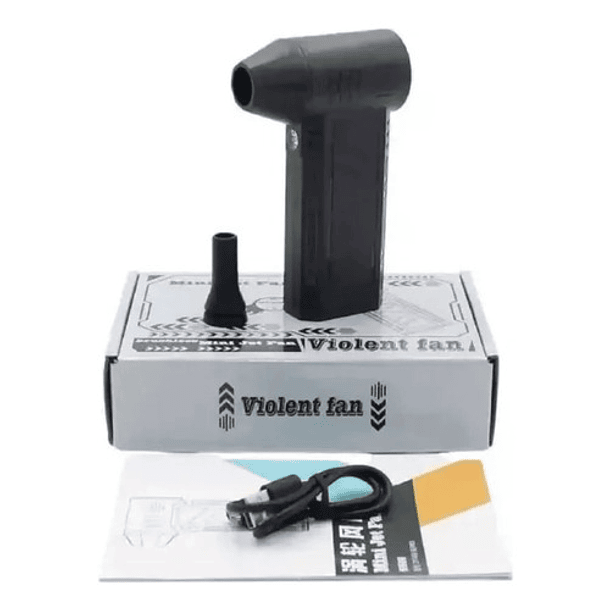 Soplador Portátil 130000rpm 5000mah 3 Velocidades Recargable 8