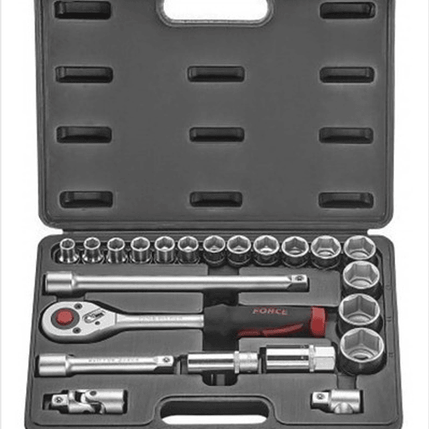 Juego De Dados Hexagonales 1/2''  10mm-32mm (4223), Force