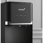 Dispensador Eléctrico Agua Fría Y Caliente Ventilador Gris 3