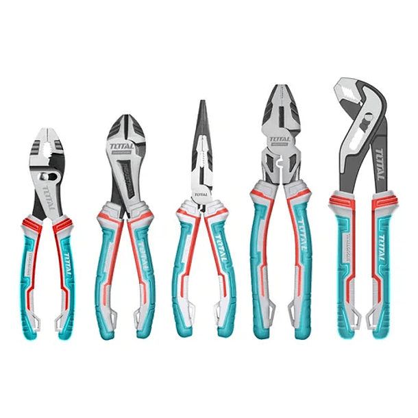 Set De 7 Alicates Marca Total Tos23055 5