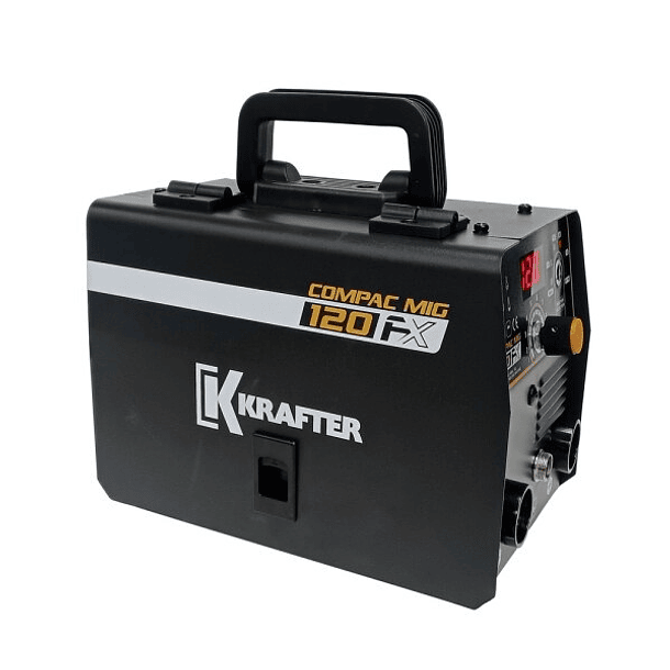Soldadora Krafter compac mig 120 flux 2