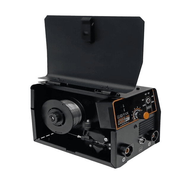 Soldadora Krafter compac mig 120 flux 4