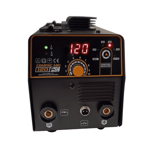 Soldadora Krafter compac mig 120 flux 6