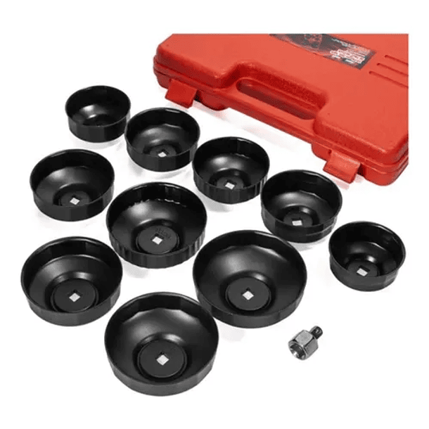 Set Llave Saca Copas Saca Filtro Aceite Llave Universal 14pc 3