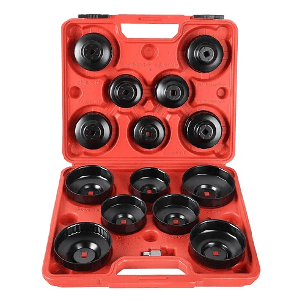 Set Llave Saca Copas Saca Filtro Aceite Llave Universal 14pc 1