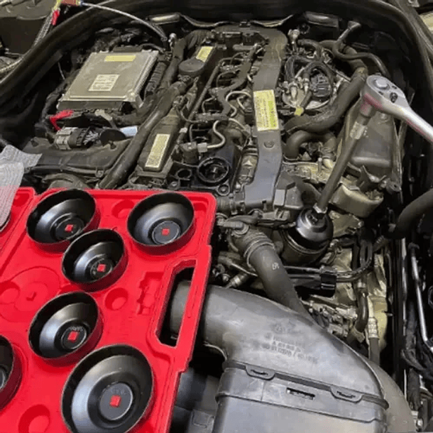 Set Llave Saca Copas Saca Filtro Aceite Llave Universal 14pc 10