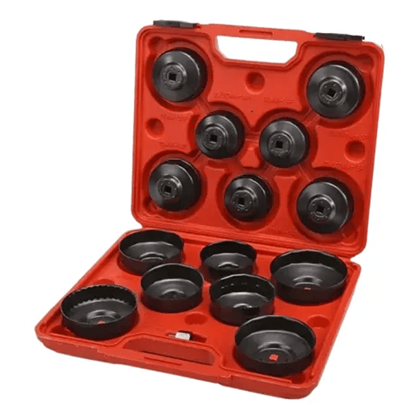 Set Llave Saca Copas Saca Filtro Aceite Llave Universal 14pc 4