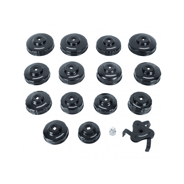 Kit llave saca filtros aceite 16 pcs JONNESWAY 3