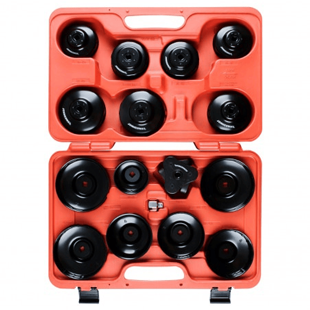 Kit llave saca filtros aceite 16 pcs JONNESWAY