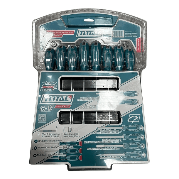 Kit Set Juego Destornilladores 100 Piezas Total 3