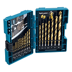 SET BROCAS METAL HSS-TINTRURO DE TITANIO 13 PIEZAS 1.5 - 6.5 MM  MAKITA 1