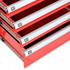 Carro s/ herramientas 7 cajones + puerta lateral 10