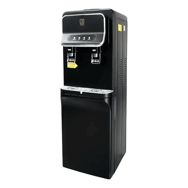 Dispensador de Agua Compresor Pedestal Frigobar Negro Mate 2