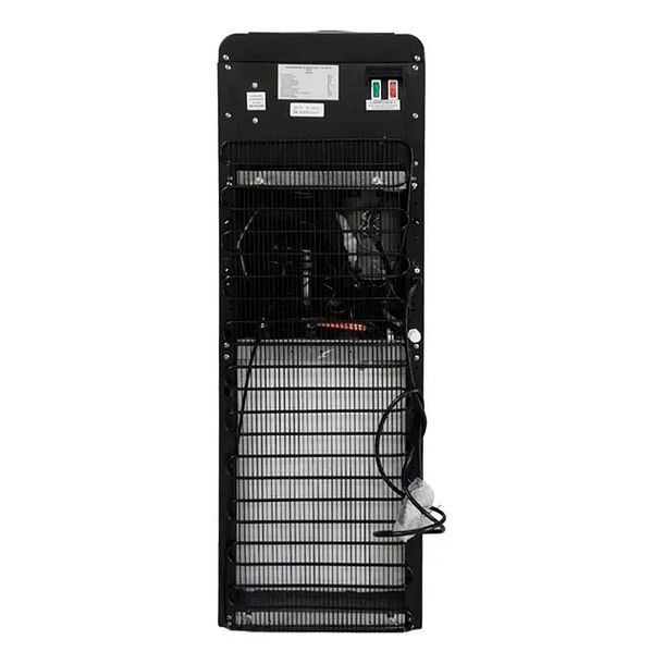 Dispensador de Agua Compresor Pedestal Frigobar Negro Mate 4