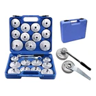 Set Copas Saca Filtro 23 Pieza de Aluminio 1