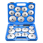 Set Copas Saca Filtro 23 Pieza de Aluminio 5