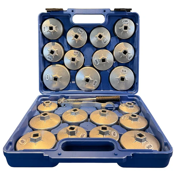 Set Copas Saca Filtro 23 Pieza de Aluminio