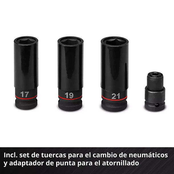 Llave de impacto inalámbrico TP-CW 18/750-C Li BL Einhell + Starter Kit 18V 3