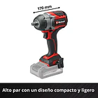 Llave de impacto inalámbrico TP-CW 18/750-C Li BL Einhell + Starter Kit 18V 6