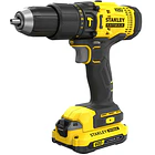 Taladro Percutor Inalámbrico 13 mm 20 V + 2 Baterías + 1 Cargador 5