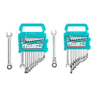 Set Llaves  de trinquete flexible de 24 piezas Cromo Vanadio Total 2