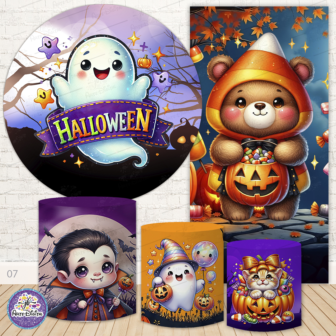 Kit Digital Painel + Trio + Laterais - Halloween-07 1