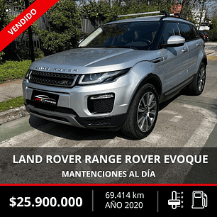 LAND ROVER RANGE ROVER EVOQUE 4X4 2.0 2020