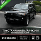 TOYOTA 4RUNNER 4X2 SR5 4.0 2016 - Miniatura 1