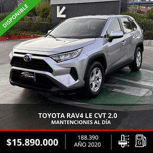 TOYOTA RAV4 LE CVT 2.0