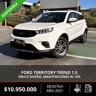 FORD TERRITORY TREND  1.5 2021