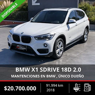 BMW X1 SDRIVE 18D 2.0 2018
